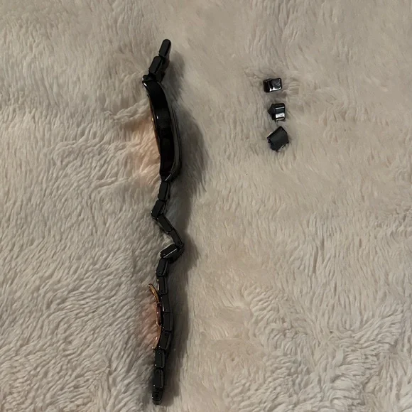 Emporio Armani AR1410 Ceramica Men’s Analog Black and Rose Gold Versatile Watch - Picture 9 of 16